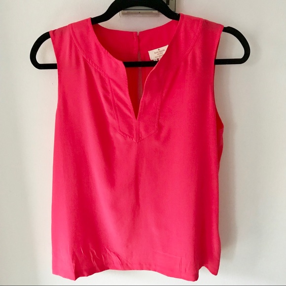 NWOT Kate Spade Gemma Silk Sleeveless Top - Picture 2 of 6